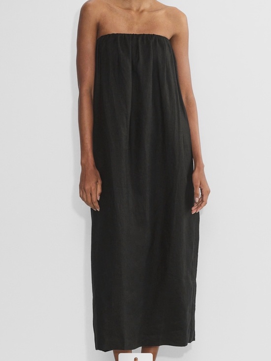 Aritzia Dresses & Skirts - Aritzia Black Strapless Maxi Dress